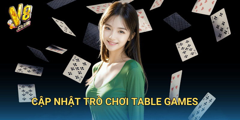 cập nhật trò chơi table games