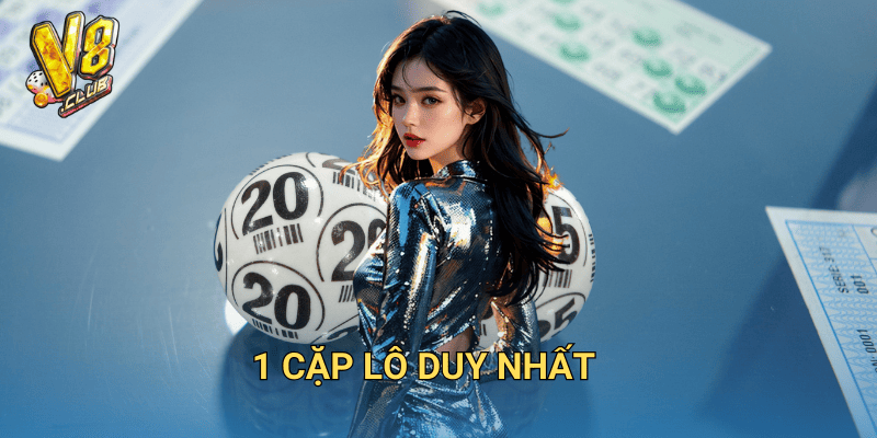 1 cặp lô duy nhất.